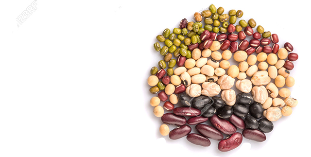41331271-Black-eye-peas-mung-bean-adzuki-beans-soy-beans-black-beans-and-red-kidney-beans-on-white-background-Stock-Photo