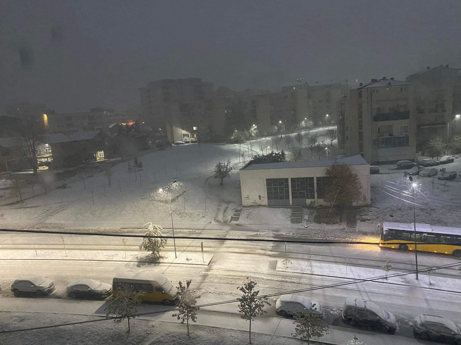 Reshje të dendura bore në Kosovë Telegrafi Telegrafi