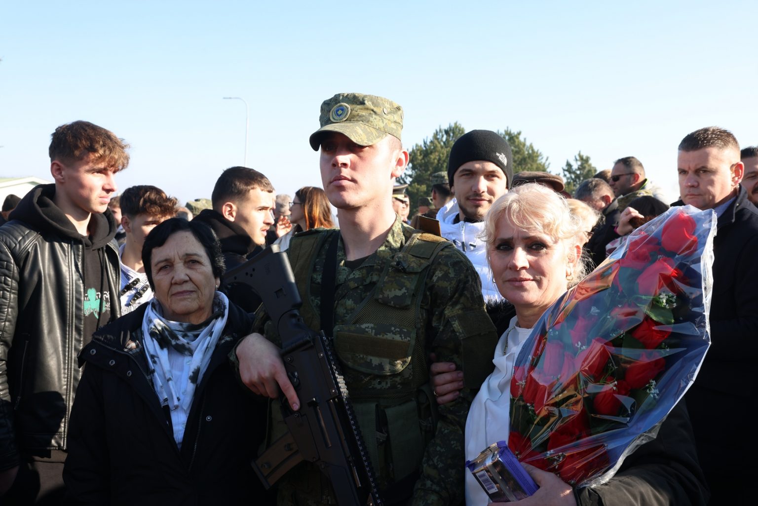 FSK së iu shtuan edhe 325 ushtarë të rinj pamje nga ceremonia e