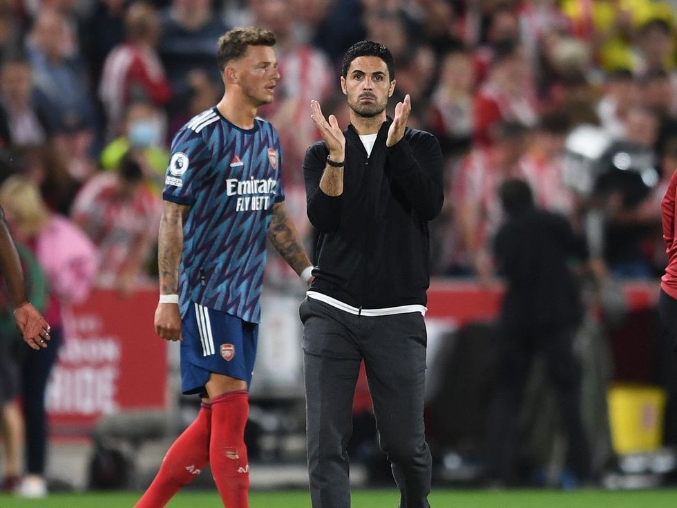 0 Arteta and Ben White