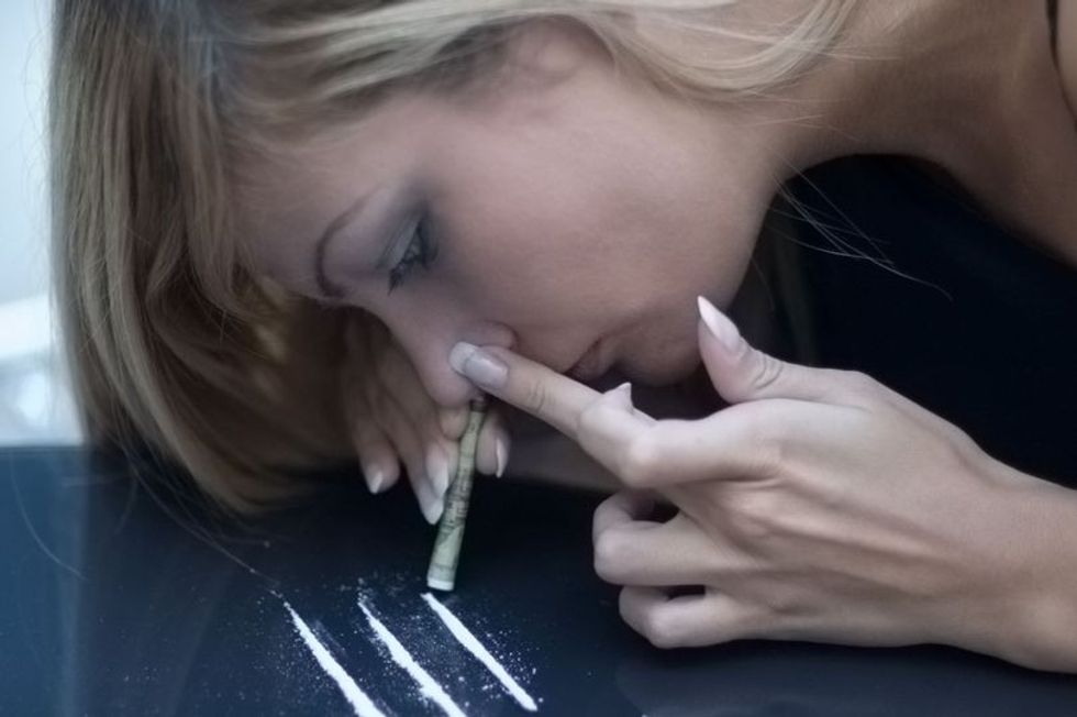 0 Bad addicion snorting drugs