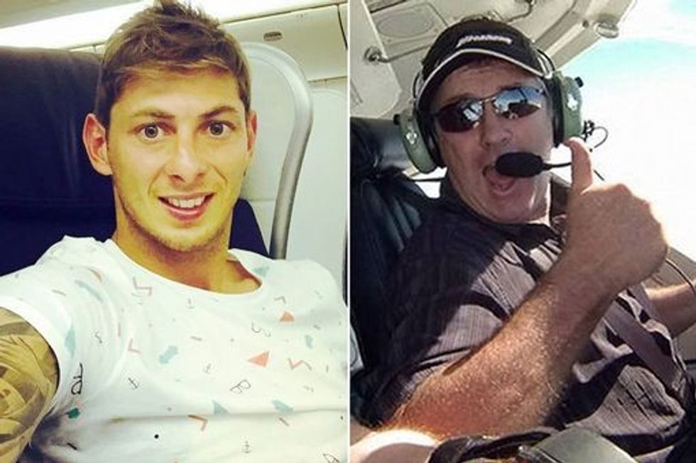 0 Emiliano Sala and Dave Ibbotson