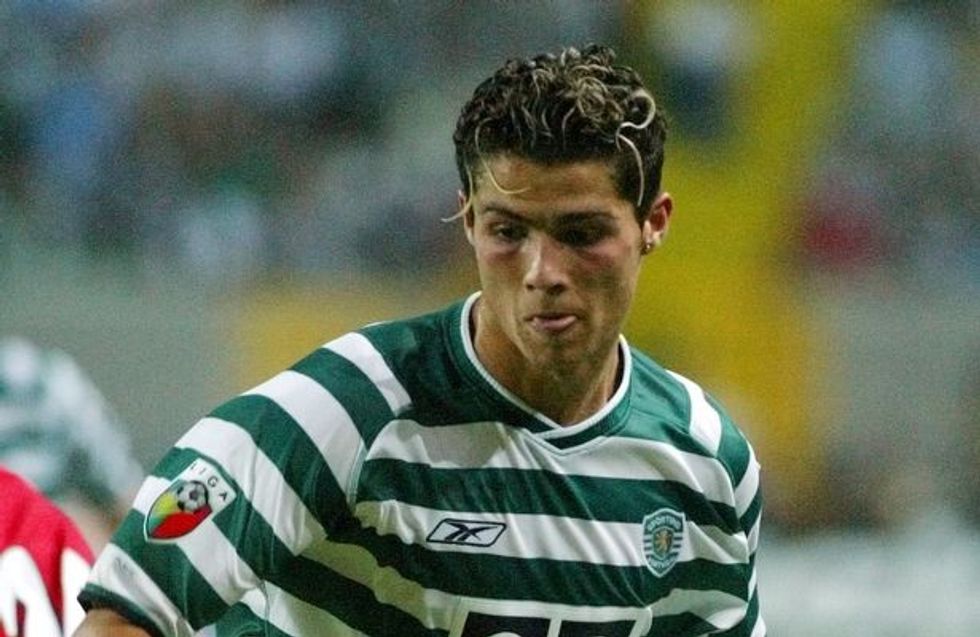 0 FILE PHOTO OF AUGUST 7 2003 OF PORTUGUESE SPORTING LISBON SOCCER PLAYER CRISTIANO RONALDO