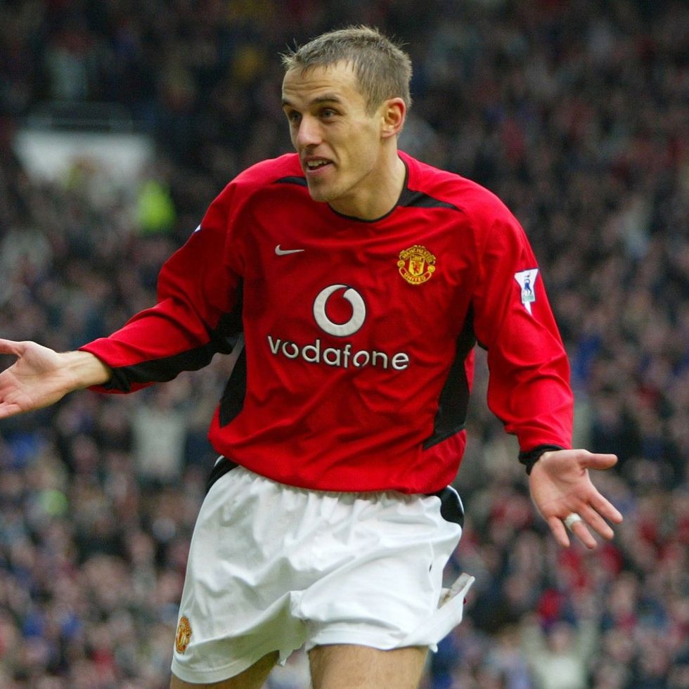 0 Footballer Phil Neville