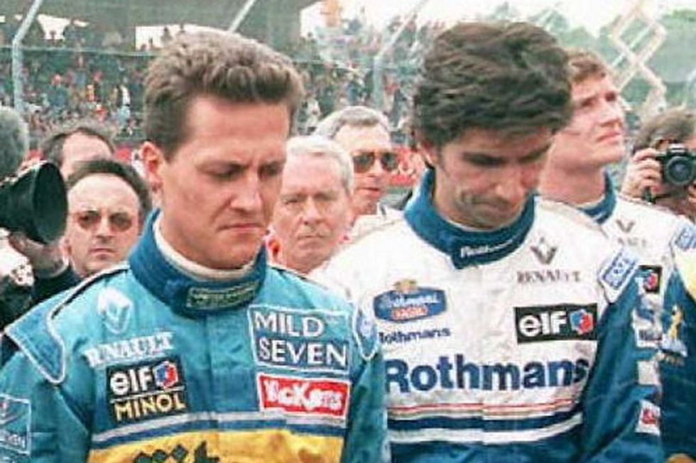 0 Formula One drivers observe a minute of silence to