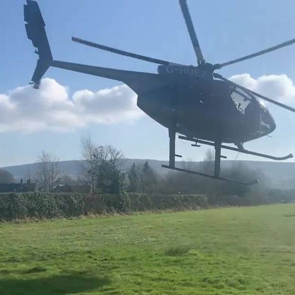 0 helicopter pilot flew 80 miles for roast beef sandwich in lockdowna helicopter pilot is said to hav 2