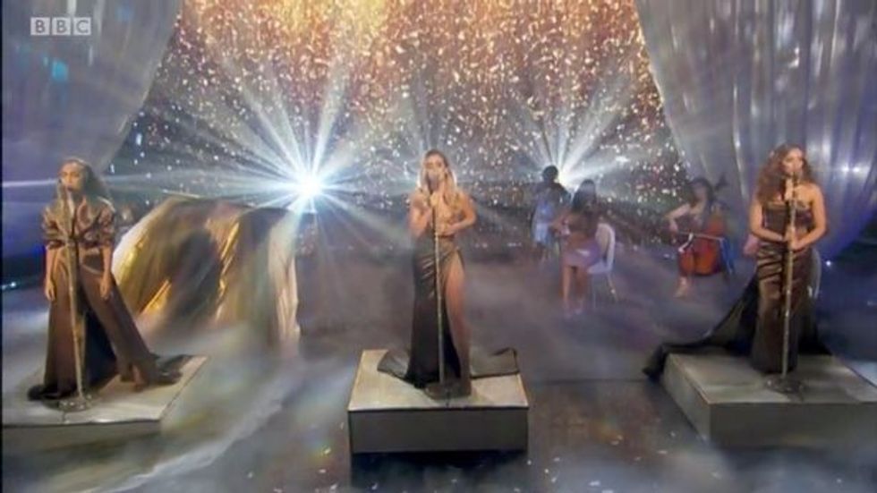 0 Little Mix reduce fans to tears with emotional performance without Jesy Nelson