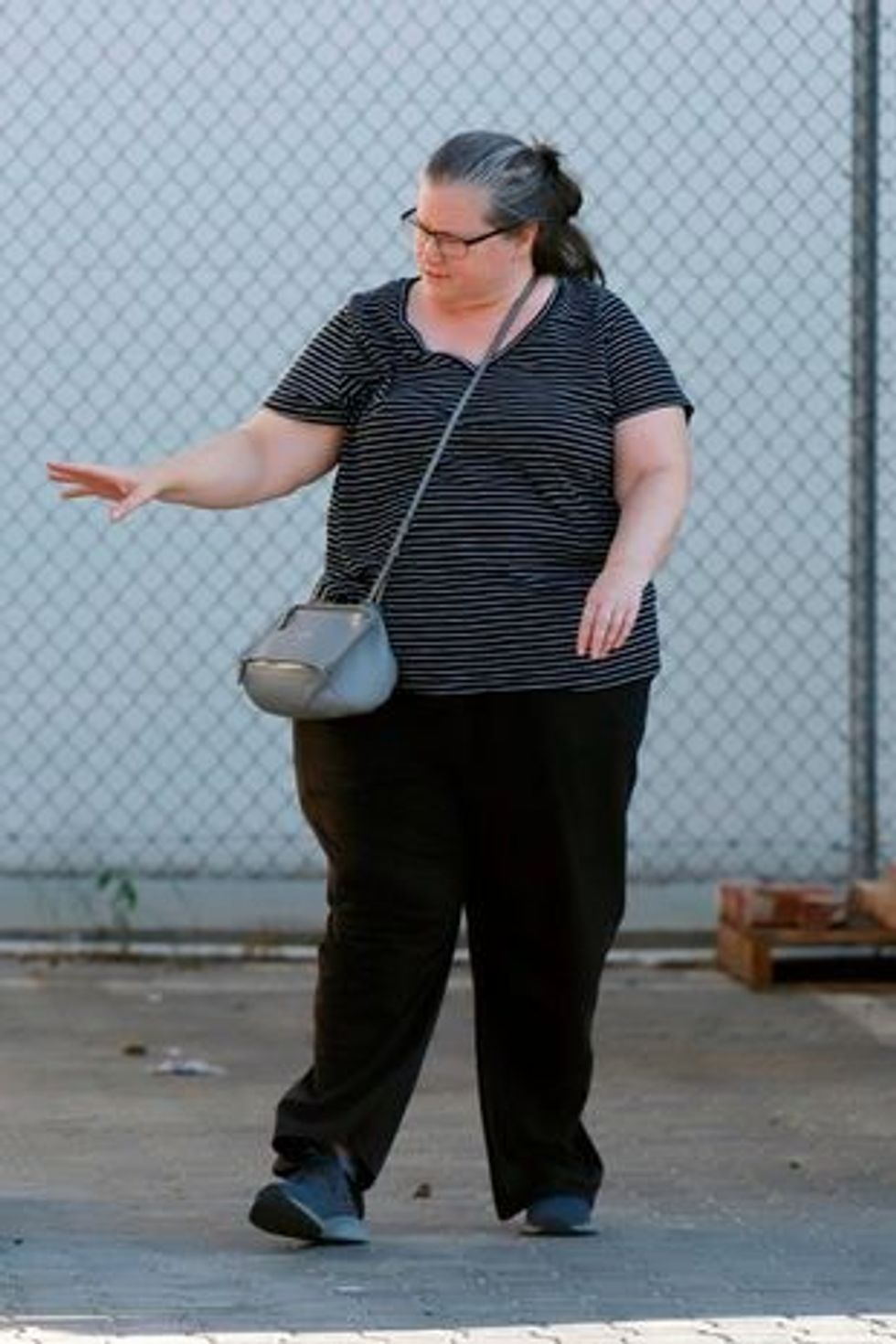 0 PAY Excl Bridget Fonda is Pictured on a Rare Outing in Los Angeles 2