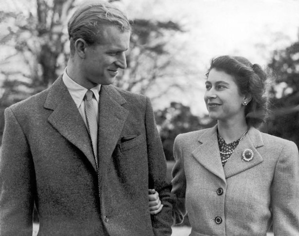 0 Princess Elizabeth And The Duke Of Edinburgh In 1947