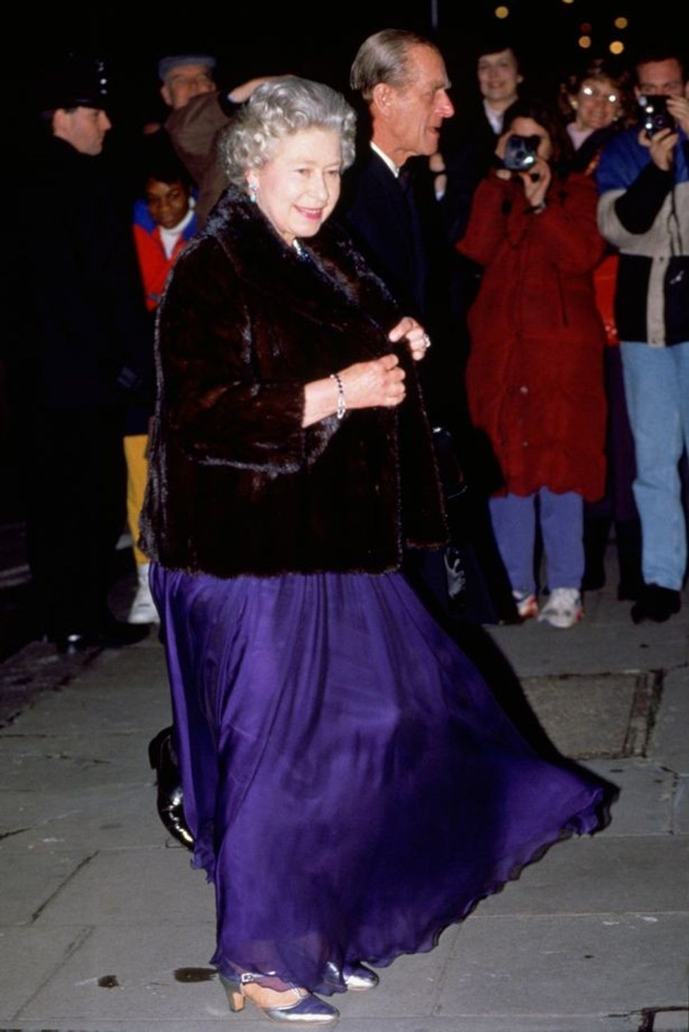 0 Queen Elizabeth II and Prince Philip Duke of Edinburgh atte 1