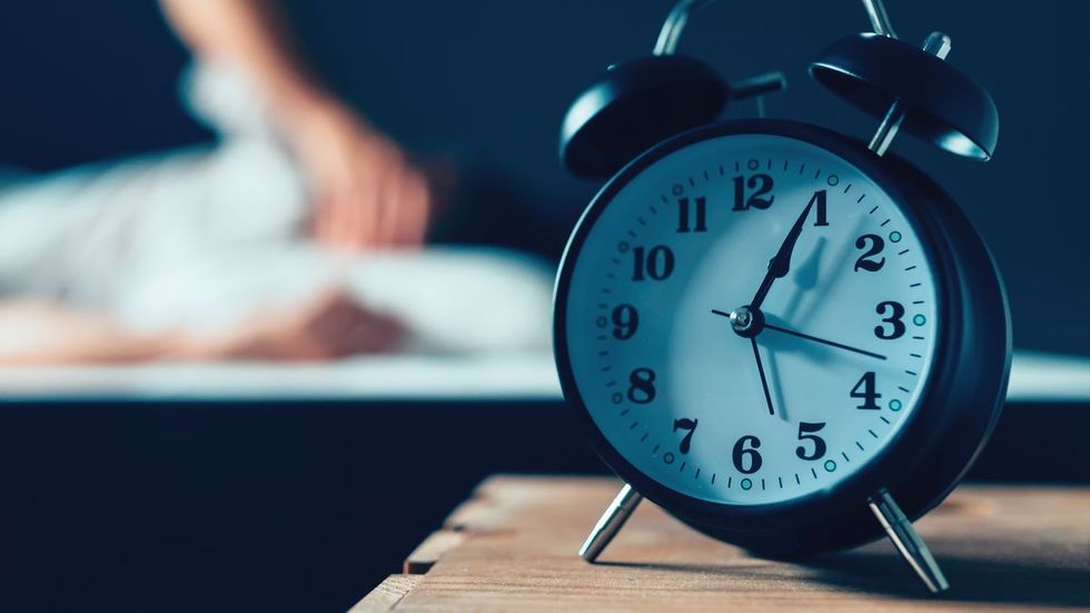 0 Sleeping disorder or insomnia concept