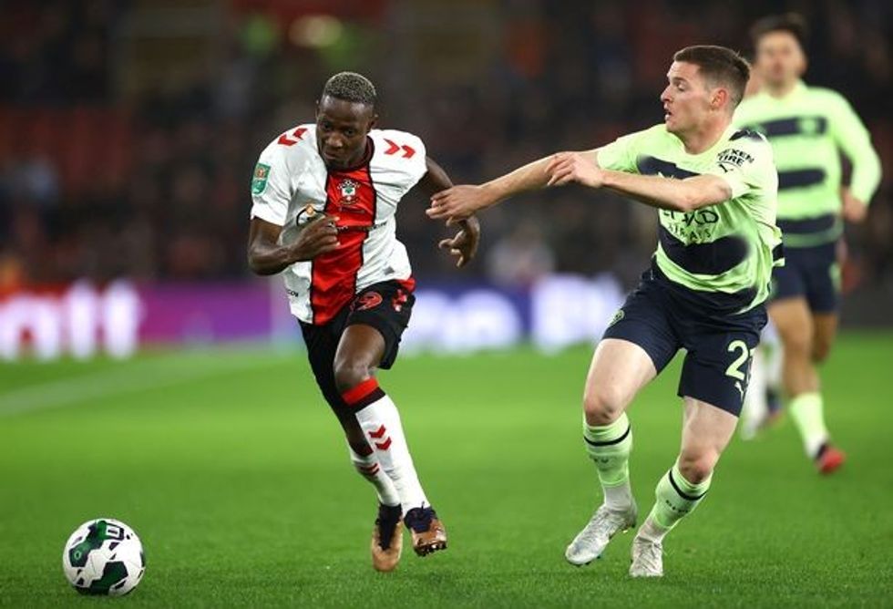 0 Southampton v Manchester City Carabao Cup Quarter Final