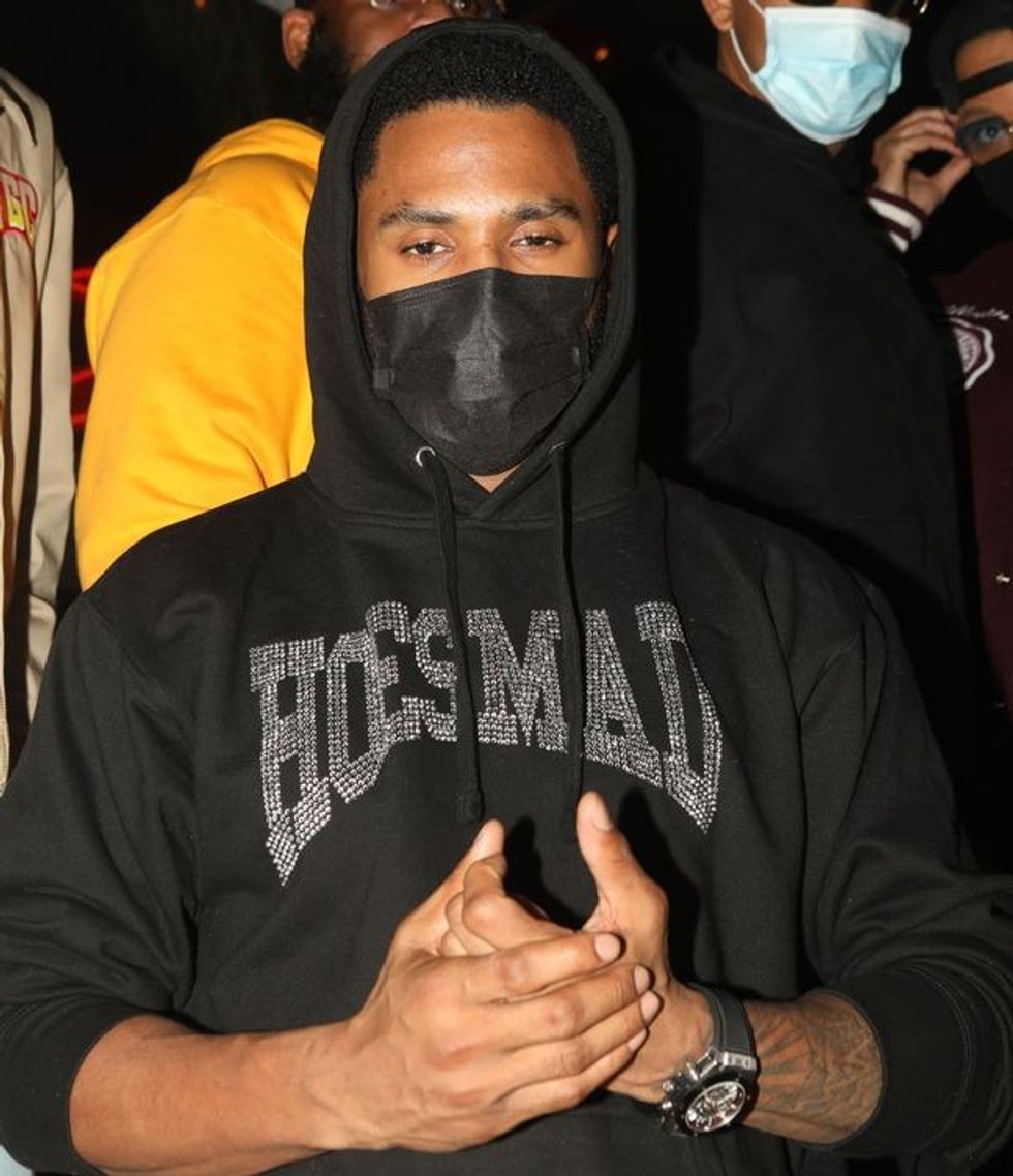 0 Terrence J hosts Saints Bucks watch party at Kampout Houston Texas USA 17 Jan 2021