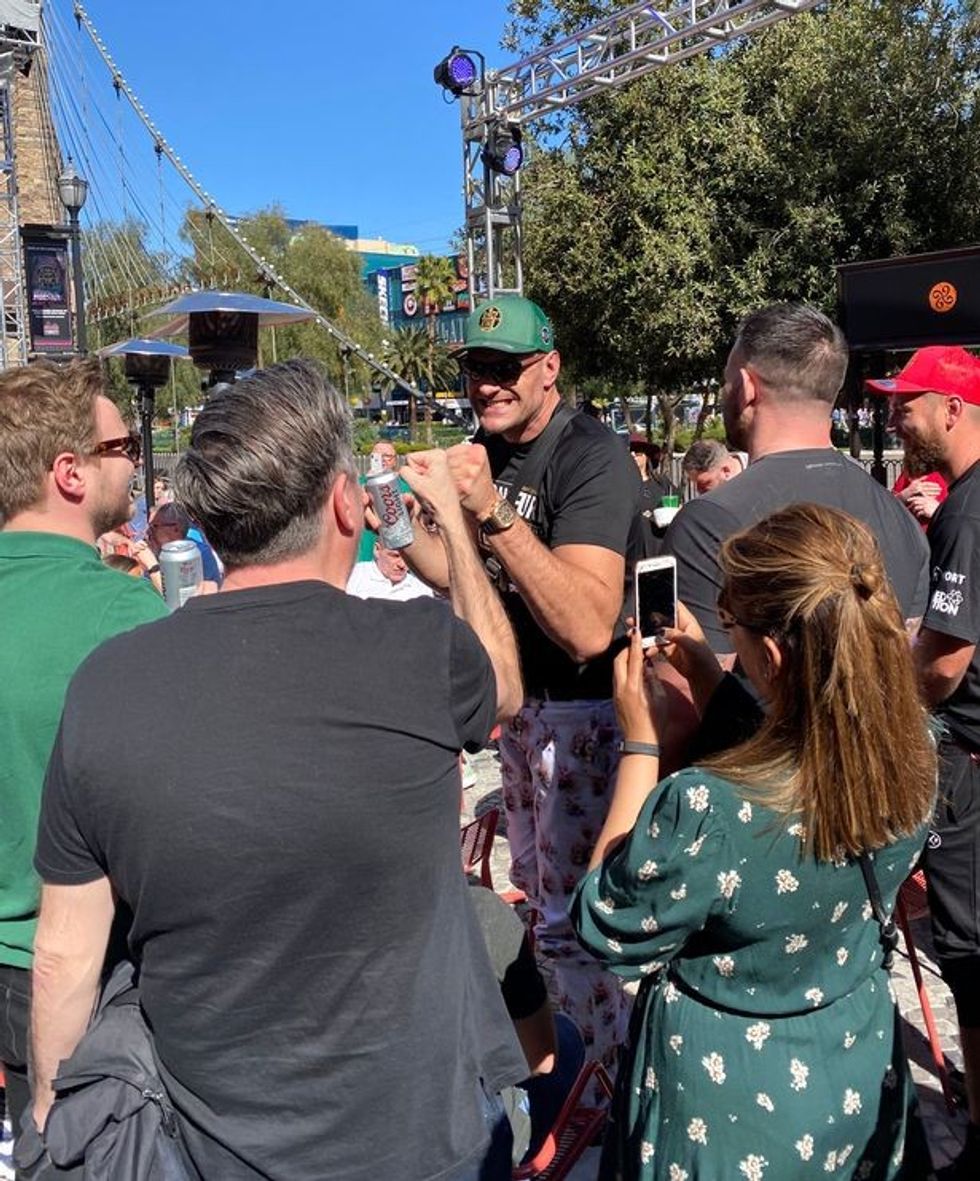 0 Tyson Fury in Las Vegas 1