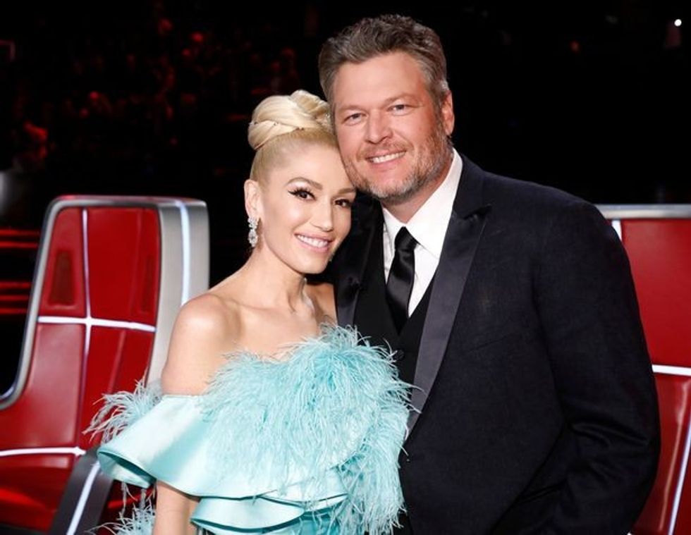 1 FILE Gwen Stefani And Blake Shelton Are Engaged