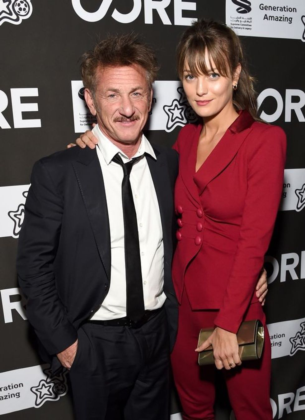 1 FILE Sean Penn Reportedly Marries Leila George