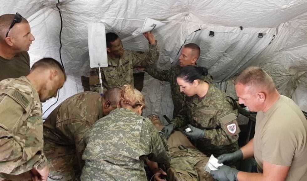 1 fsk ja pjese e ushtrimit nderkombetar saber junction 19 ne gjermani