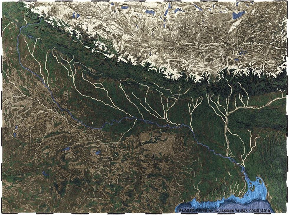 1 Gan tepisi Recycling Enviro plastic rivers ganges 11