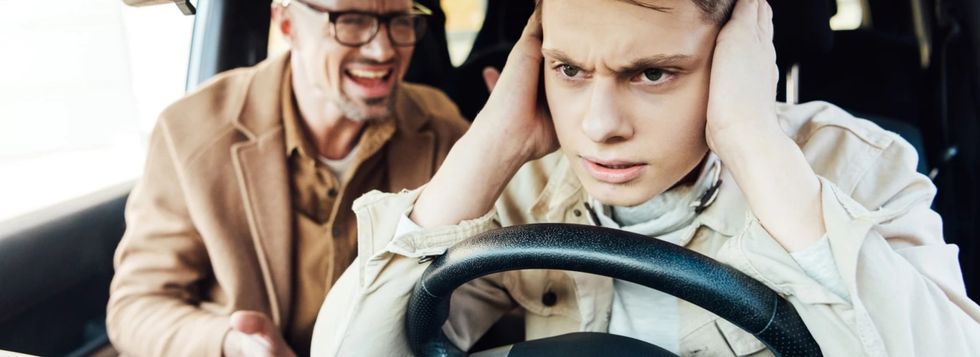 1 irritated father yelling at teen son in car post top