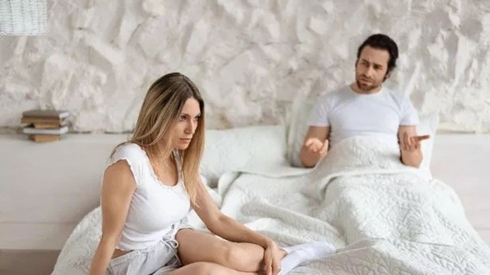 1 unhappy angry husband freaking out and yelling at sa