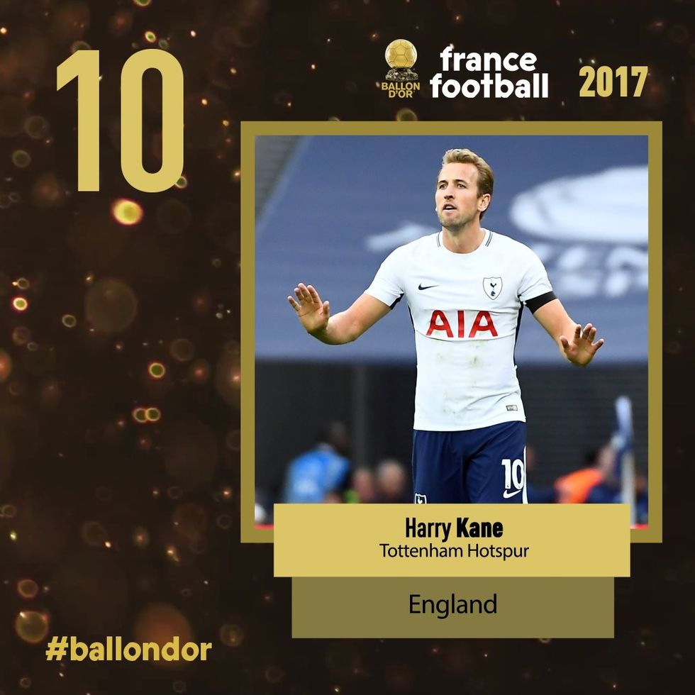 10.harry kane