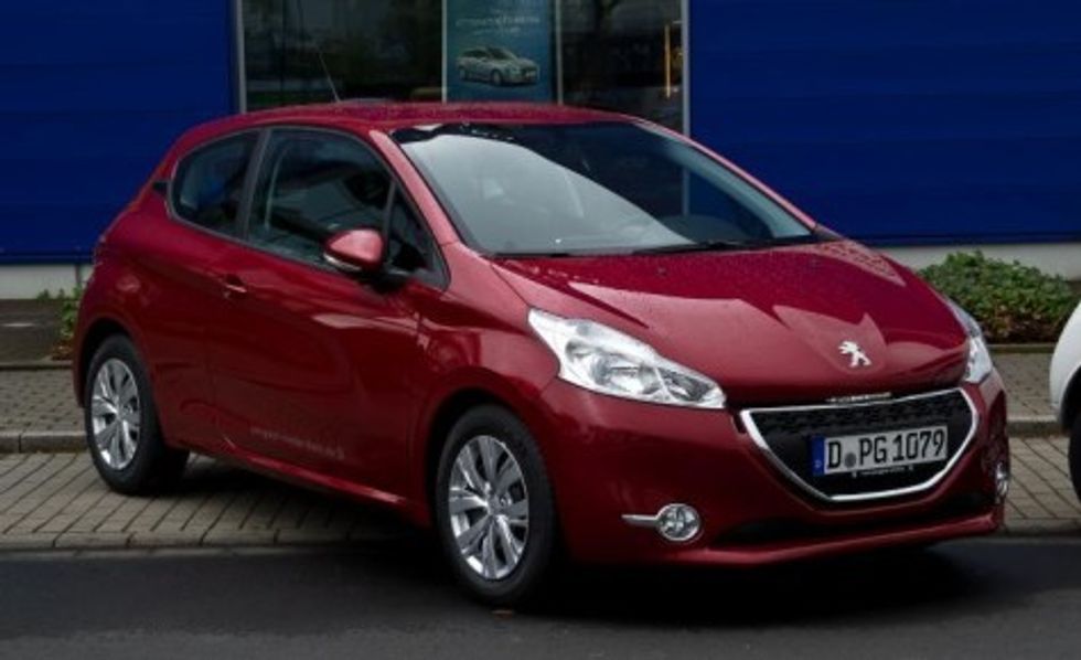 10 Peugeot 208