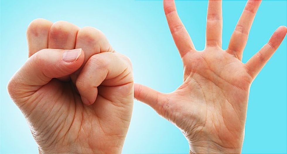 10 ways to exercise hands and fingers slideshow