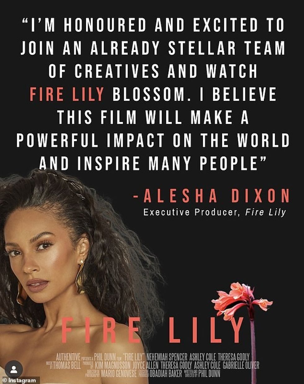 100787979 14985185 Alesha has signed up as an executive producer of Fire Lily a sho a 37 1754731147478
