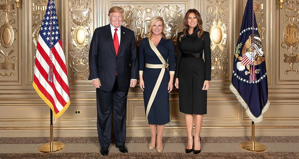 1024px President Donald Trump and First Lady Melania Trump with Kolinda Grabar Kitarović