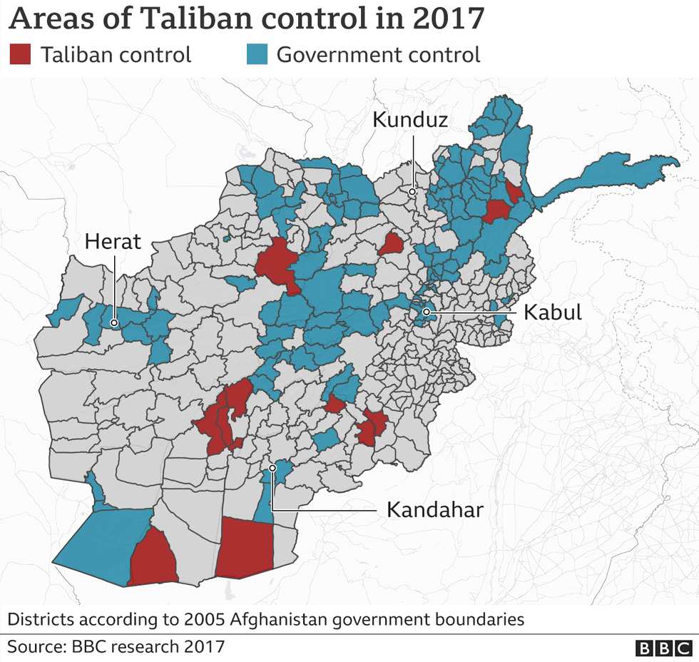119550077 afghanistan govtaliban control map nc