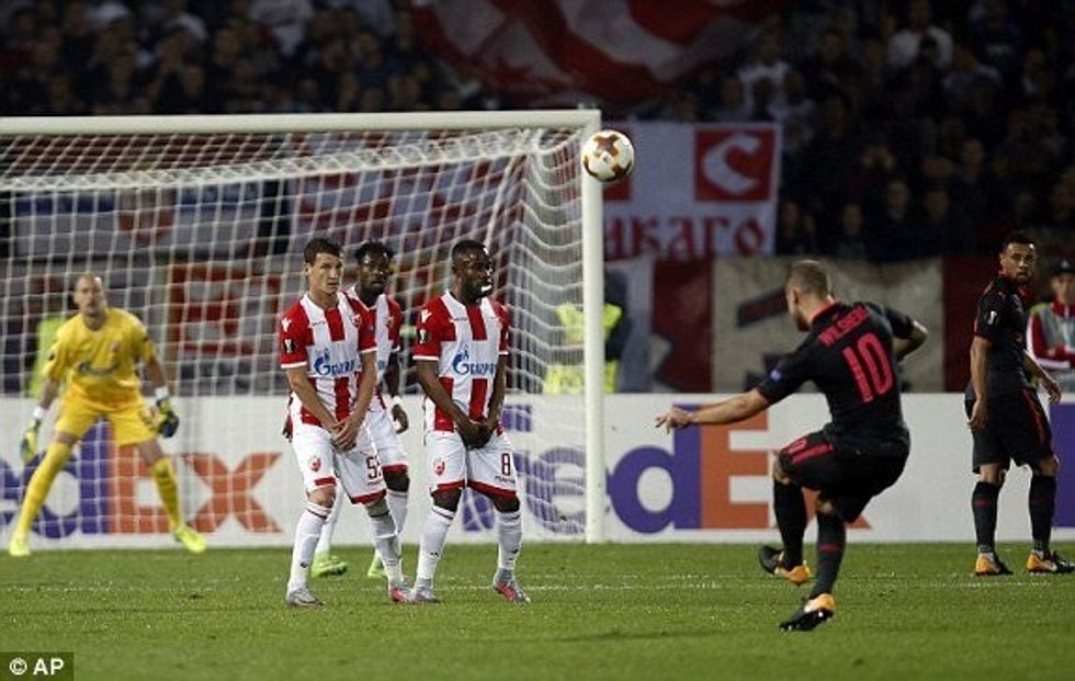 1508436915442 lc galleryImage Arsenal s Jack Wilshere r