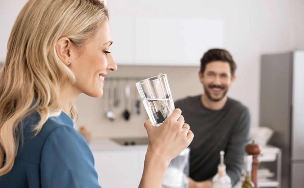 16 Style Teal Couple Kitchen Man Po