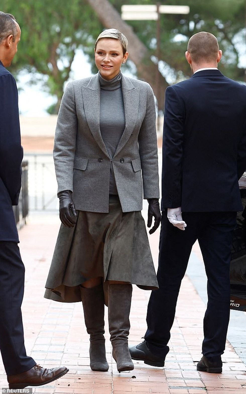 1674837826 264 Princess Charlene and twin children join Covid positive Prince Albert