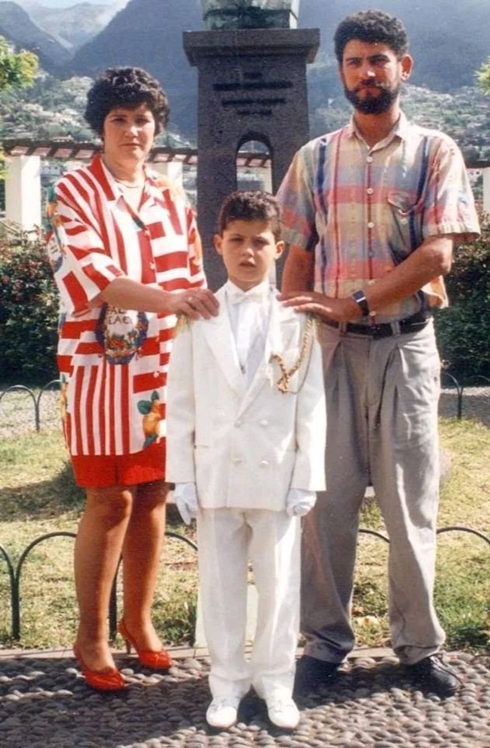 18517220 7474985 Cristiano Ronaldo with his parents at the age of 10 He has admit a 3 1568763620654