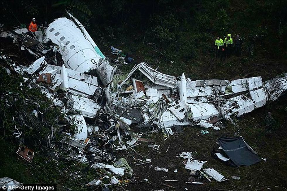 19 lojtarë të Chapecoences mbetën të vdekur në aksidentin tragjik ajror!