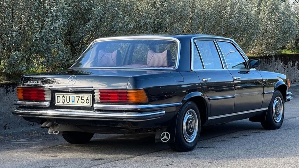 1973 mercedes benz 280 s from king of sweden