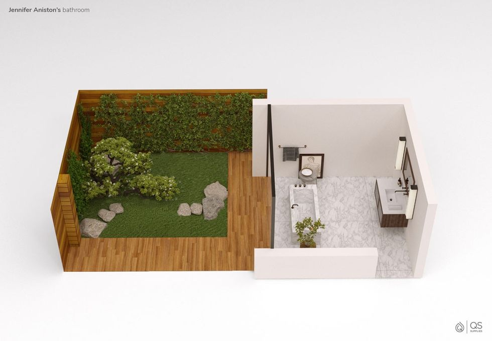 1Jennifer Aniston Top View