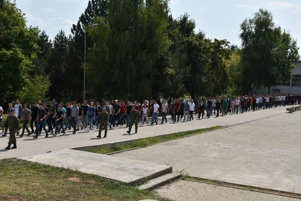 2.Gjenerata e dytë e rekrutëve të FSK së filloi trajnimin bazik në Ferizaj