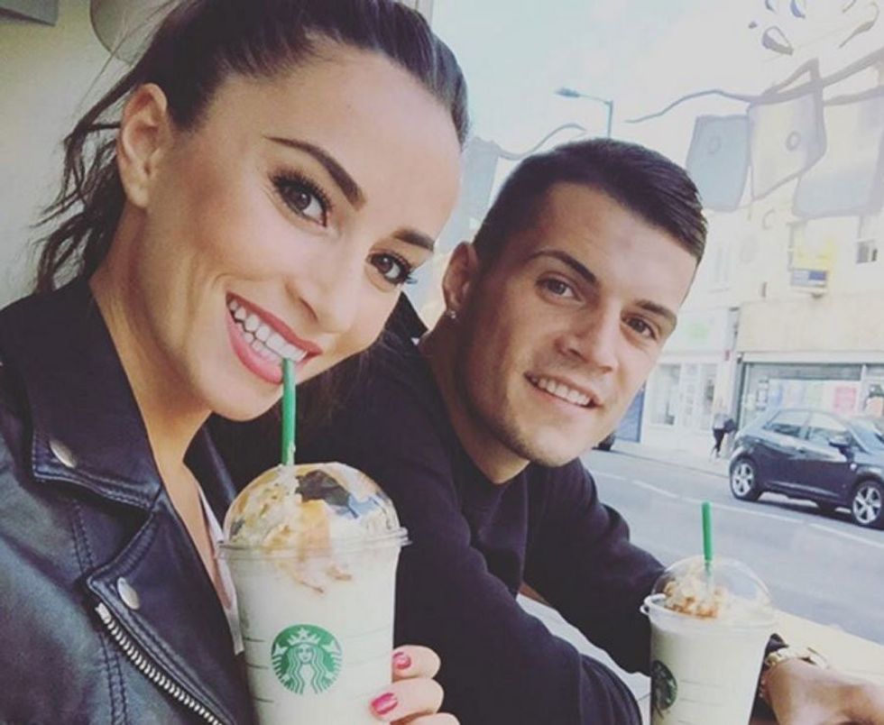 2) Granit Xhaka - Leonita Lekaj