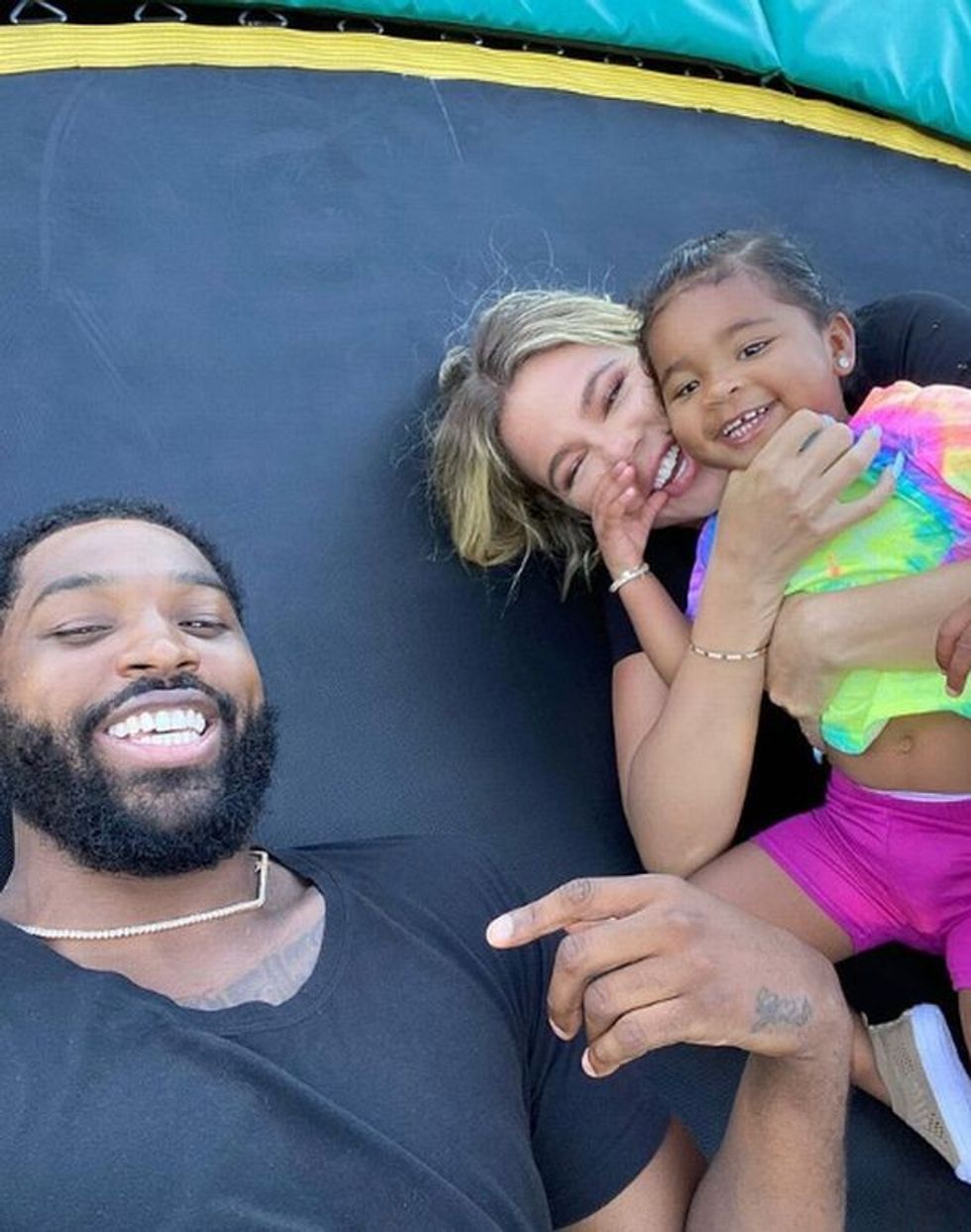 2 Khloe Kardashian splits time between LA and Tristan