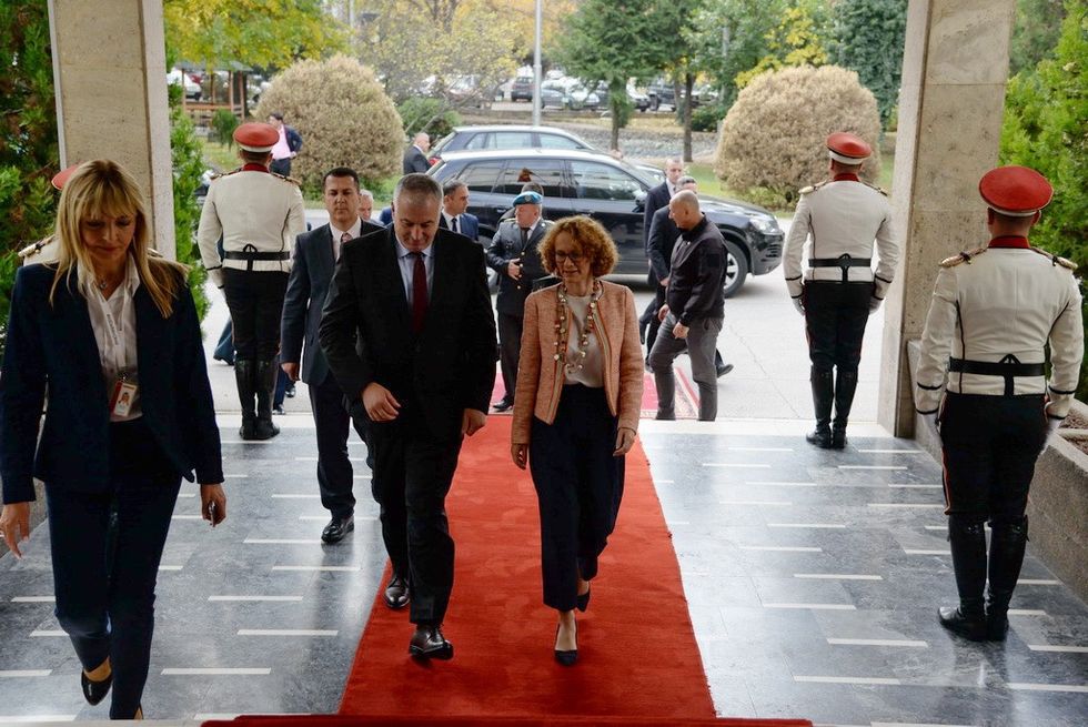 2. Ministri Rrustem Berisha viziton Ministrinë e Mbrojtjes të Republikës së Maqedonisë