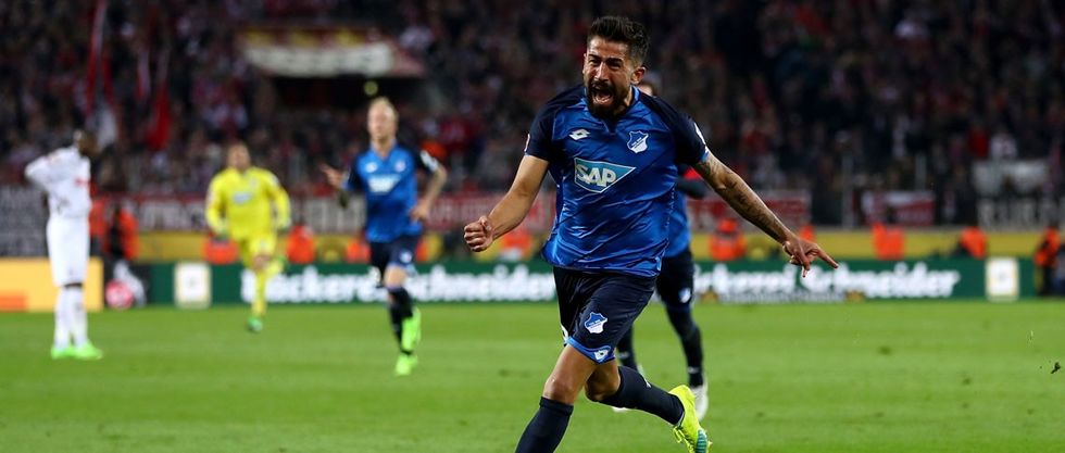 20170426 sap Hoffenheim Bundesliga Kerem Demirbay Bundesliga Europa Koeln Frankfurt
