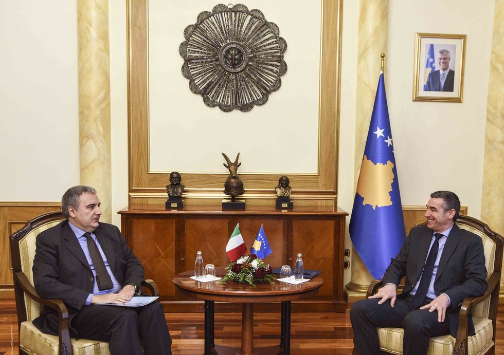 2018 01 16 Kryetari Veseli takoi ambasadorët e vendeve të Quintit dhe shefen e zyrës së BE së në Kosovë 4