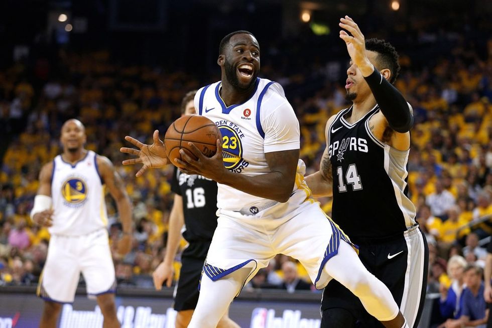 2018 04 14T204908Z 1191853272 NOCID RTRMADP 3 NBA PLAYOFFS SAN ANTONIO SPURS AT GOLDEN STATE WARRIORS.x70825