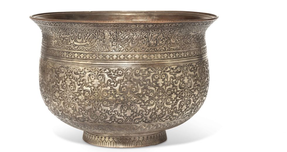 2018 CKS 15505 0095 000a safavid tinned copper wine bowl western iran late 16th early 17th ce092501 scaled