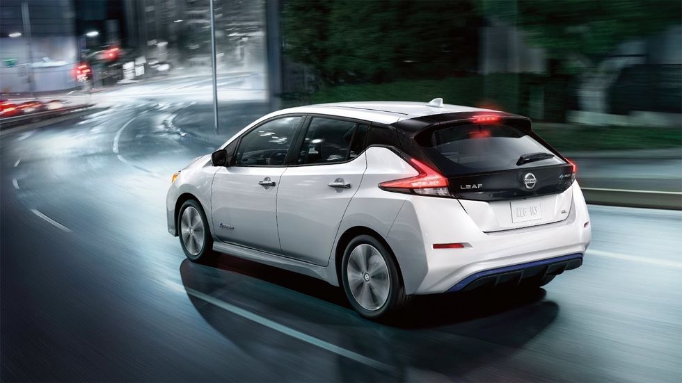 2018 nissan leaf electric vehicle