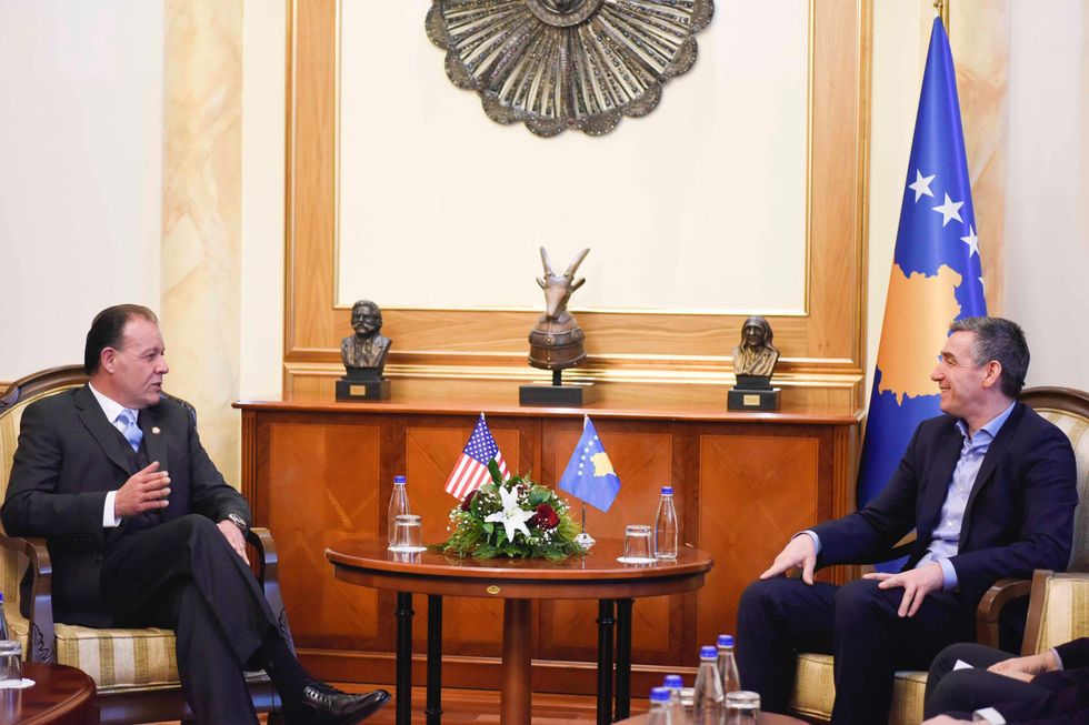 2019 02 27 Kryeparlamentari Veseli takoi asamblistin shqiptar të Nju Jorkut Mark Gjonaj 1