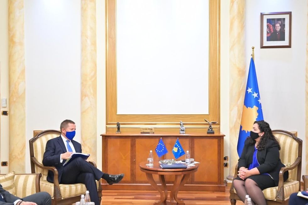 2020 10 06 Kryetarja Osmani pranoi Raportin e Bashkimit Evropian per Kosoven per vitin 2020 5