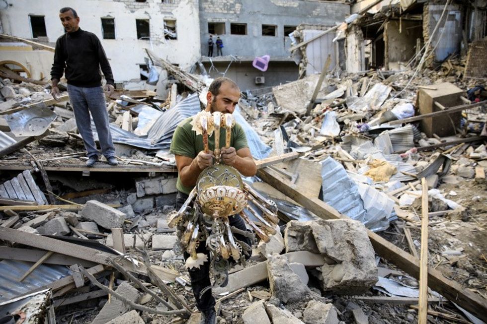 2020 10 11T164309Z 924142157 RC2GGJ9ZP24T RTRMADP 3 ARMENIA AZERBAIJAN