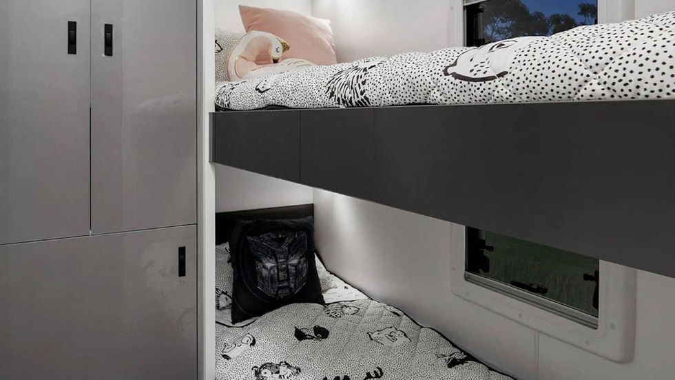 2020 lotus caravans off grid bunk beds